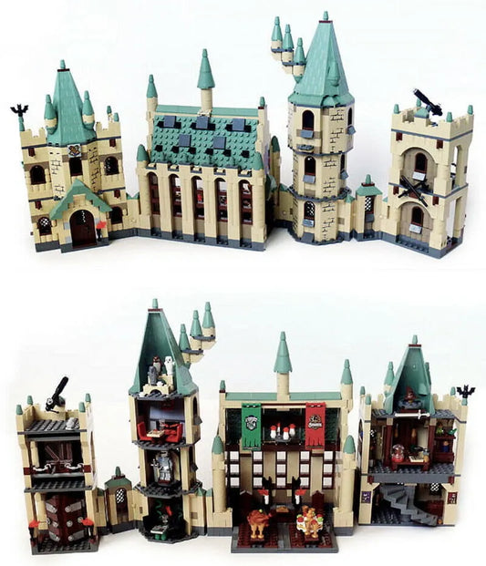 Movie Harry Potter MOC Hogwarts Castle Bricks Toy