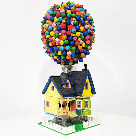 Expert Creator MOC Balloon Up House Bricks Toy