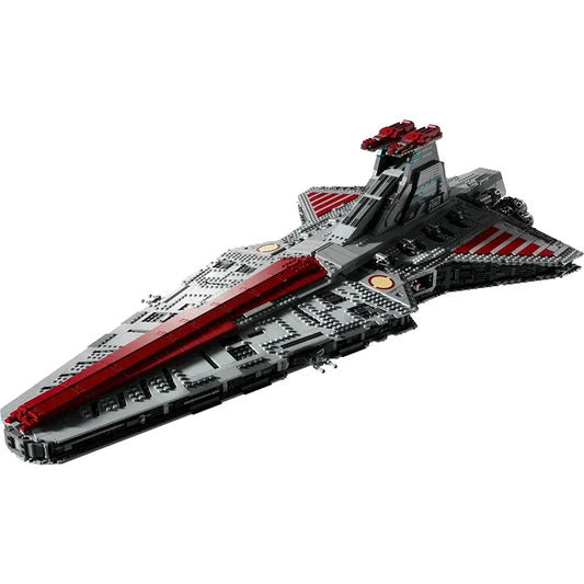 Star Wars MOC UCS Venator Republic Attack Cruiser Bricks Toy