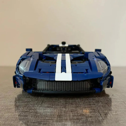 Technic MOC 2022 Ford GT Classic Racing Car Bricks Toy