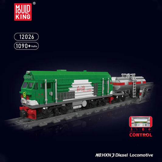 Tech HXN 3 Diesel Locomotive RC Train Bricks Toy