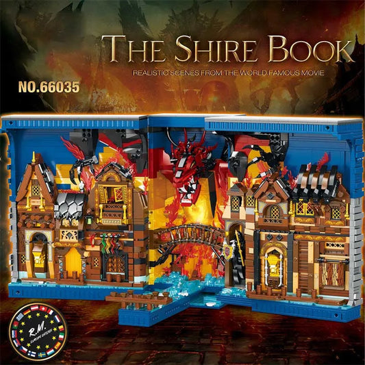 Lord of Rings Movie MOC Hobbit Book Bricks Toy