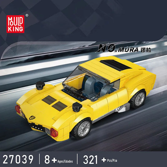 Tech Mini Lambo Miura Speed Champions Racers Bricks Toy