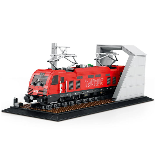 Tech Taurus European Electric Passenger Train Bricks Toy