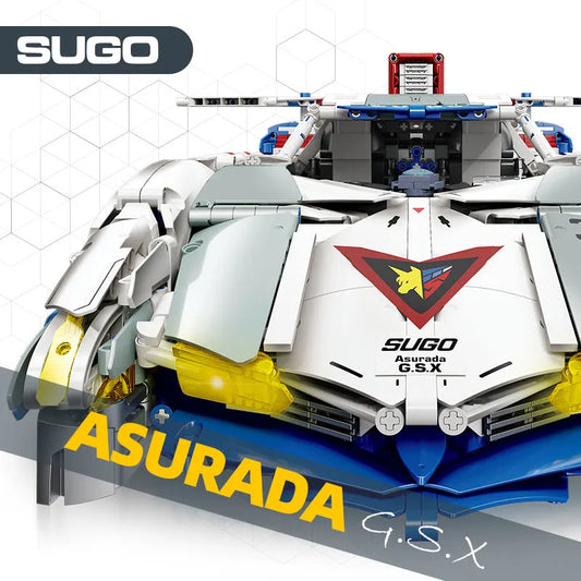 Technic MOC SUGO Asurada GSX Sports Car Bricks Toy