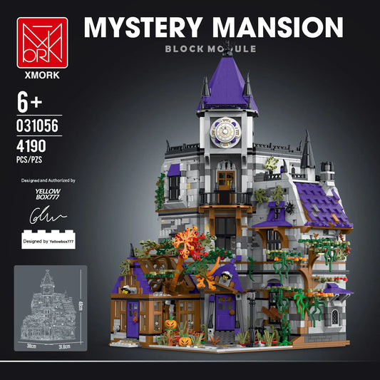Creator Expert MOC Mystery Mansion Bricks Toy