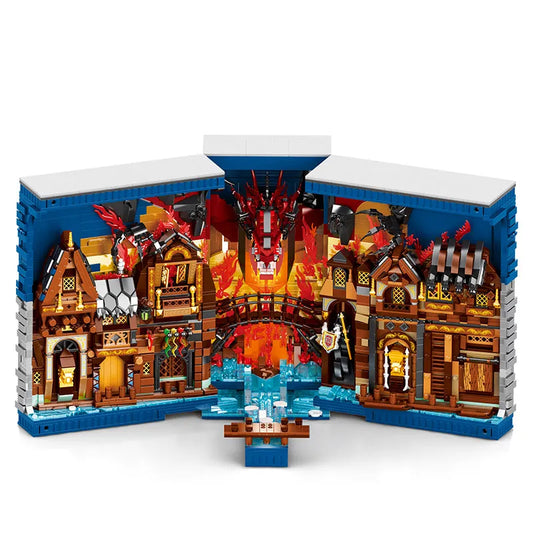 Lord of Rings Movie MOC Hobbit Book Bricks Toy