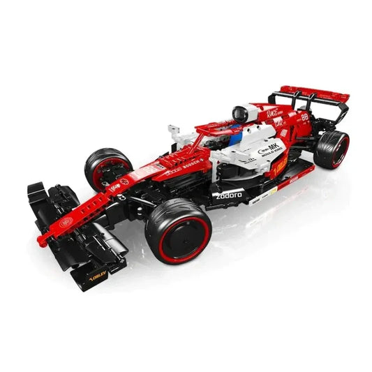 Tech Motorized MOC F1 Arrow Racing Car Bricks Toy