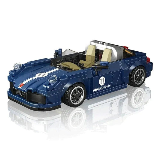 Tech Mini Porsche 911 Targa Speed Champions Bricks Toy
