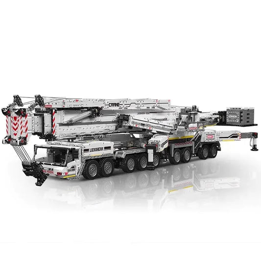 Tech MOC Motorized Liebherr LTM 11200 Crane Bricks Toy