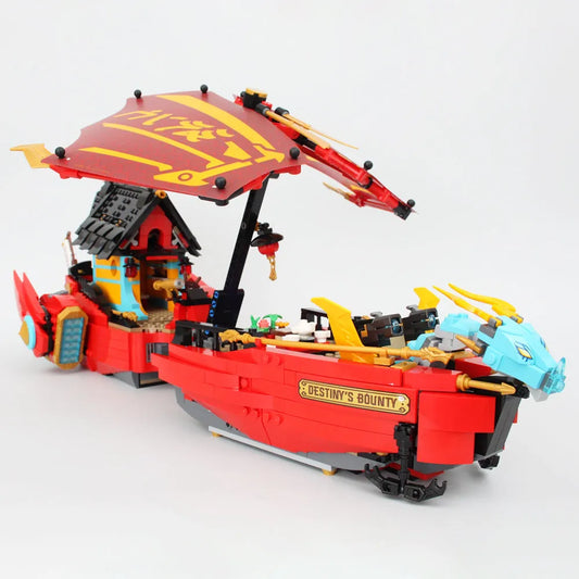 Movie Ninjago Destiny Bounty Race Against Time Bricks Toy