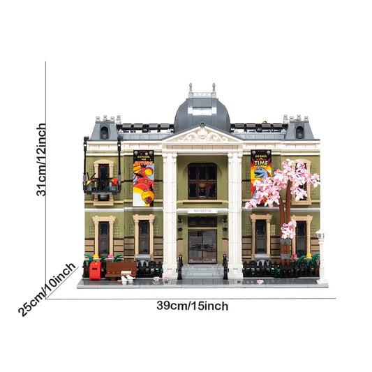 City Street Experts Natural History Museum Bricks Toy