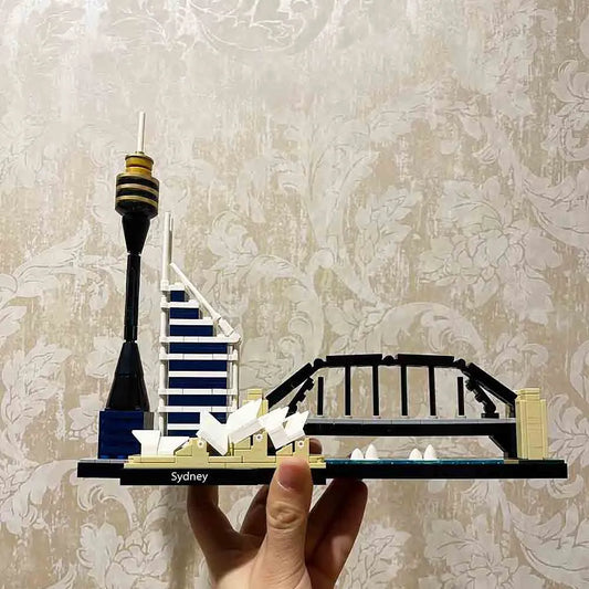 Architecture MOC Sydney Skyline Bricks Toy