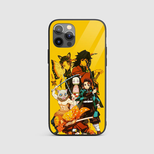 Yellow Squad Silicone Armored Phone Case