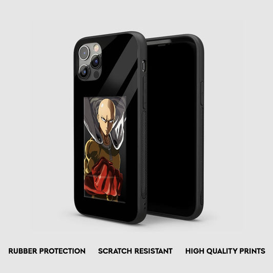 One Punch Saitama Silicone Armored Phone Case by Anime Phone Cover