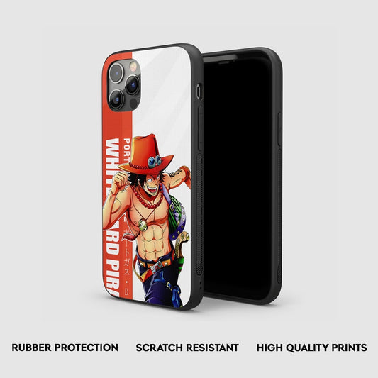 Portgas D Graphic Silicone Armored Phone Case by Anime Phone Cover