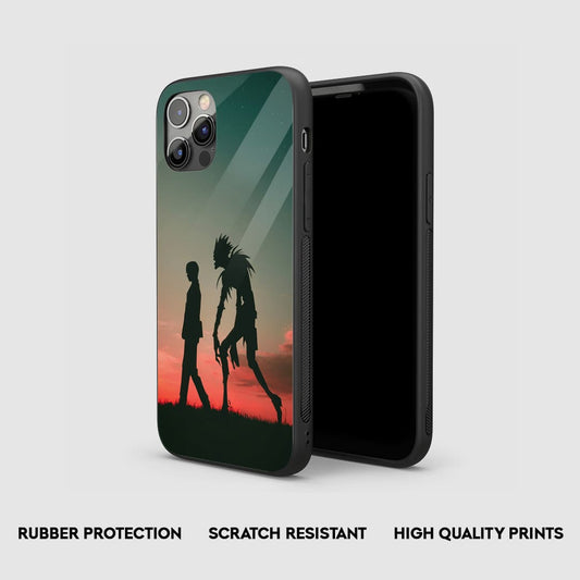 Ryuk & Light Yagami Silicone Armored Phone Case by Anime Phone Cover