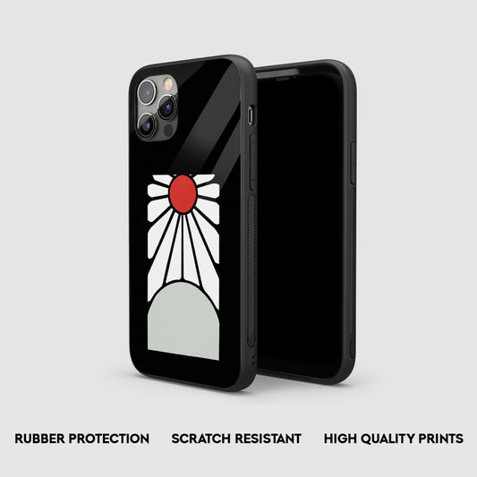 Tanjiro Earrings Design Silicone Armored Phone Case by Anime Phone Cover