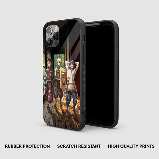 Tanjiro X Zinetsu Silicone Armored Phone Case by Anime Phone Cover