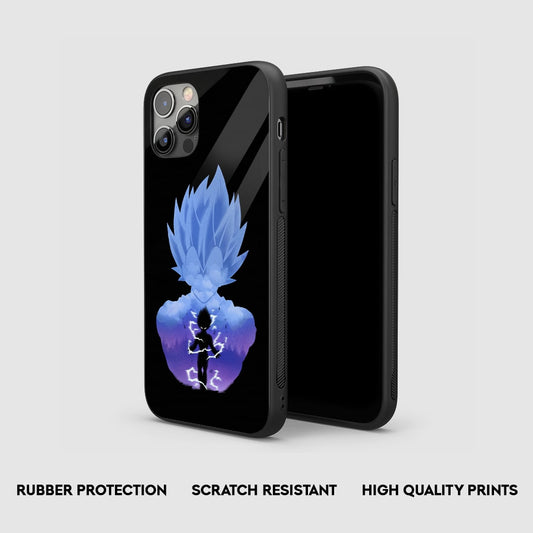 Vegeta Blue Silicone Armored Phone Case by Anime Phone Cover