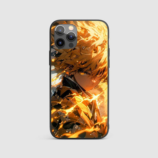 Zenitsu Graphic Silicone Armored Phone Case