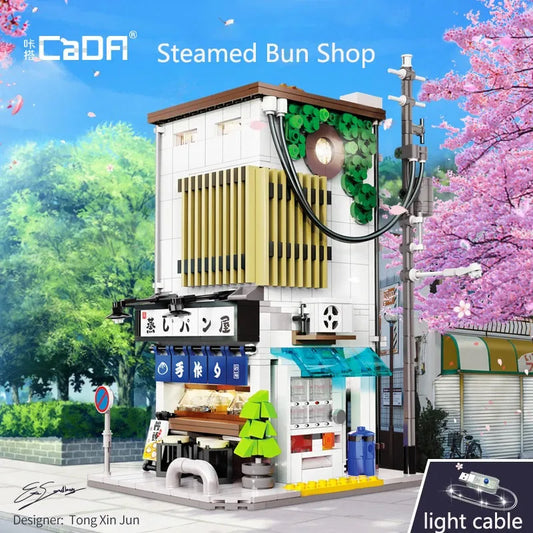 Creator Expert MOC Bun Store Shop Bricks Toys 66006