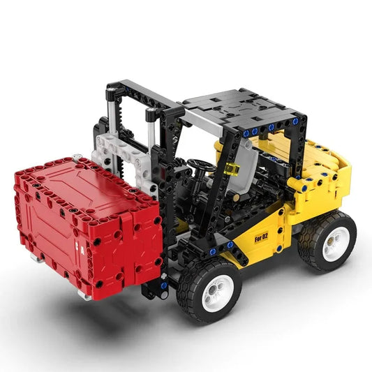 MOC Tech City Heavy Forklift Car Bricks Toys 65002