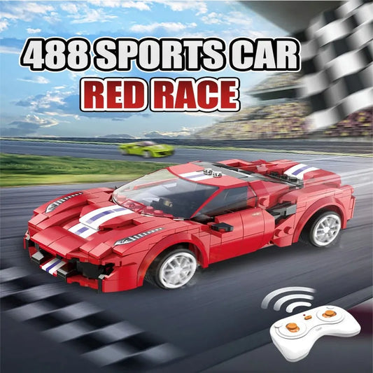 Tech MOC Supercar RC Racing Car Bricks Toys C51072