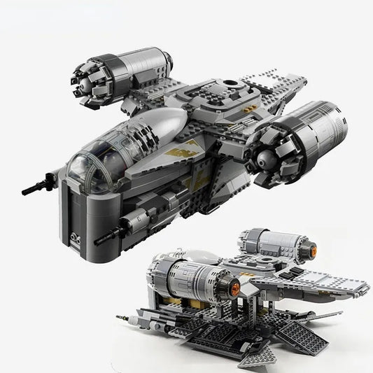 Building Block Star Wars MOC 60017 Razor Crest Bricks Toy