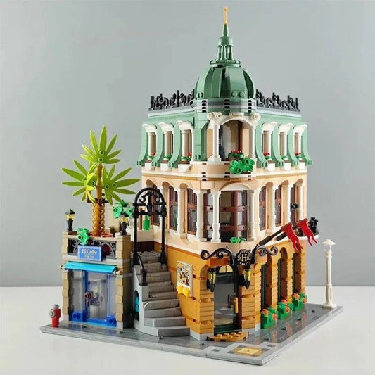 Building Blocks City Street Boutique Hotel Bricks Toy MOC 22050
