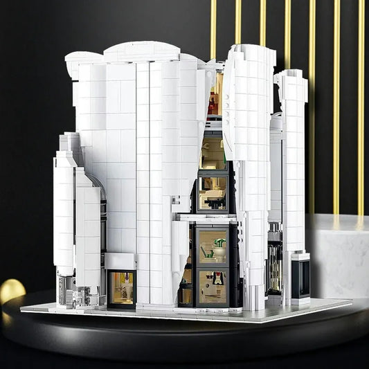 City Street Expert MOC Luxury Flagship Store Bricks Toys