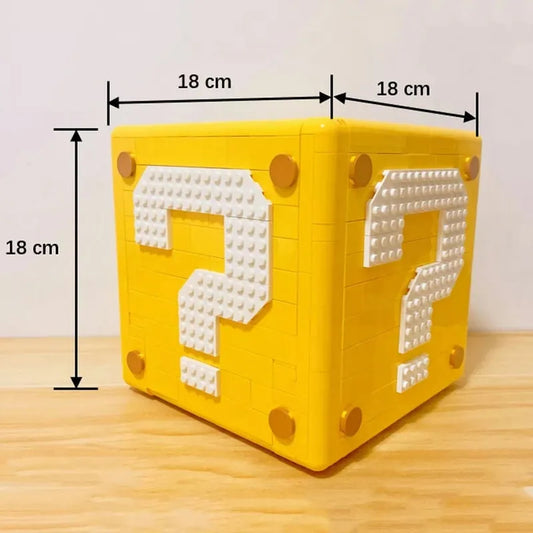 Movie Super Mario 64 Question Mark MOC Bricks Toy