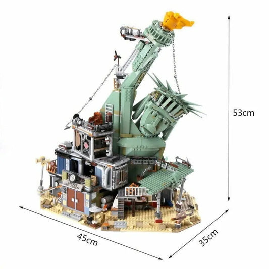 Movie MOC Welcome to Apocalypseburg Bricks Toy