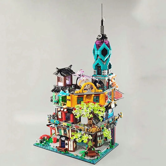 Ninjago MOC X19006 City Gardens Bricks Toys EU