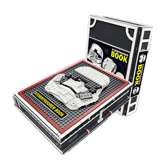 Star Wars MOC 13003 Storm Trooper Book Bricks Toy