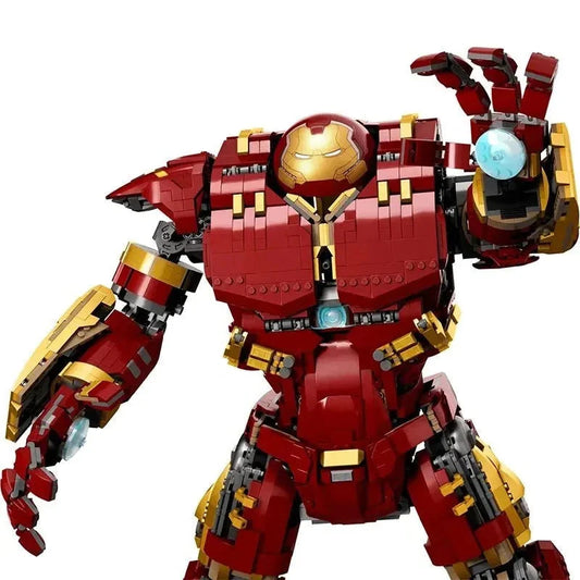 Super Hero Iron Hulkbuster MOC Marvel Avengers Bricks Toys