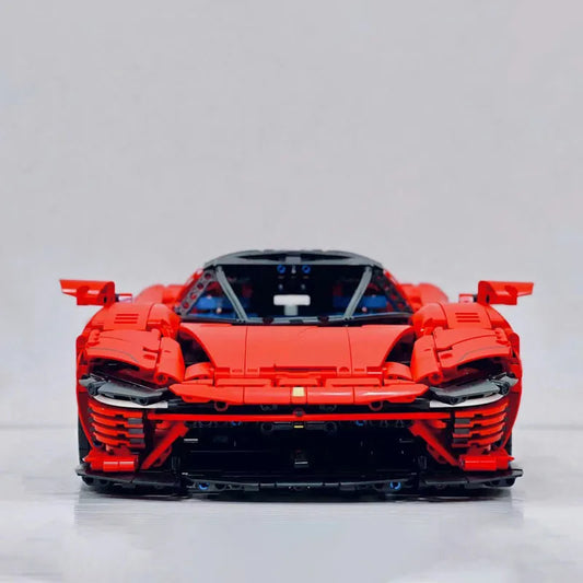 Tech MOC Ferrari Daytona SP3 Racing Hyper Car Bricks Toy 81998