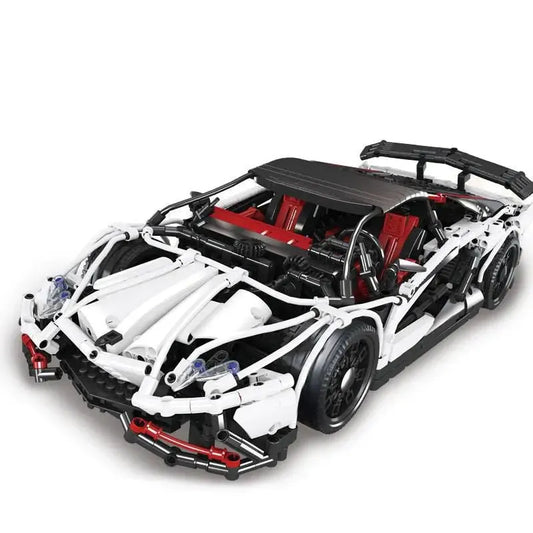 Tech MOC Lambo Aventador LP 720 Sports Car Bricks Toy 93004