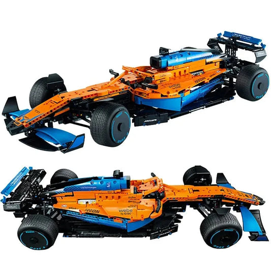 Tech McLaren MOC Formula 1 Racing Car Bricks Toys