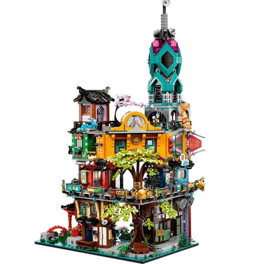 X19006 Ninjago MOC City Garden Bricks Toys