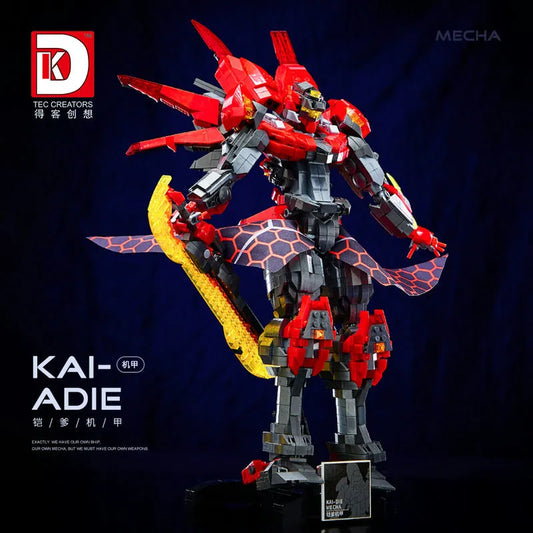 Building Block Idea Expert MOC Kaiadie Mecha Bricks Toy