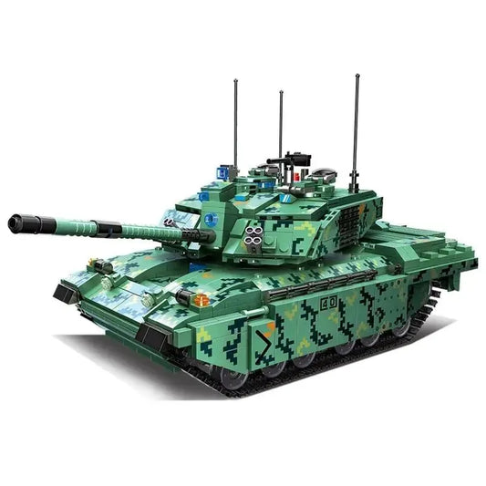 Challenger 2 Main Battle Tank Model Kids Bricks Toy