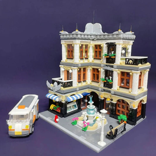 Creator Street Expert City Fountain Square Bricks Toy EU