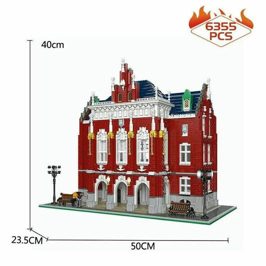 MOC 89123 Creator Expert City University Bricks Toys
