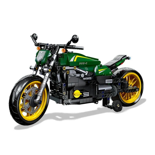 MOC Benelli 502C Bike RC Motorcycle Bricks Toys 91022