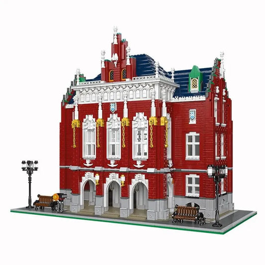 MOC Expert Creator City University Bricks Toy 89123