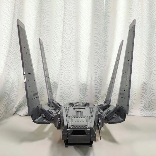 MOC Star Wars Rogue Cargo Shuttle Spaceship Bricks Toy