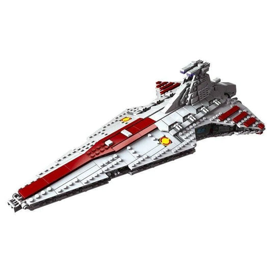 Star Wars MOC Venator Attack Cruiser Spaceship Bricks Toy