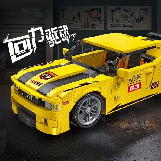 Tech MOC Expert Chevrolet Camaro RS Car Bricks Toy 92009