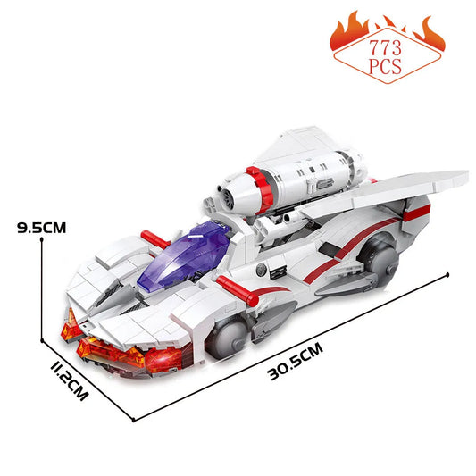 Tech MOC ISSUXARK 008 Formula One F1 Racing Car Bricks Toy